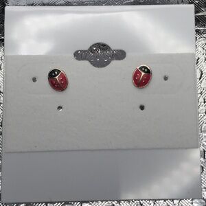 Lady Bug Studs